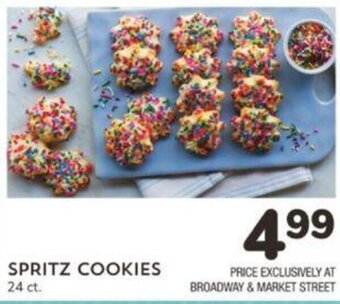 Albertsons Spritz Cookies 24 ct. offer