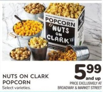 Albertsons Nuts on Clark Popcorn offer