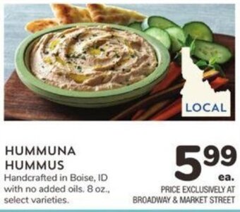 Albertsons Hummuna Hummus offer