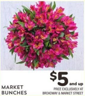 Albertsons Market Bunches offer
