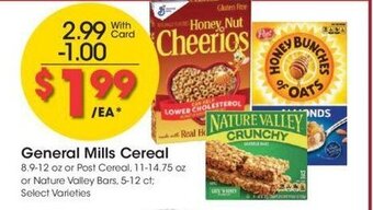 Kroger General Mills Cereal offer