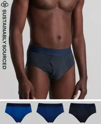 Organic cotton brief triple pack
