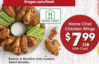 Kroger Home Chef Chicken Wings offer