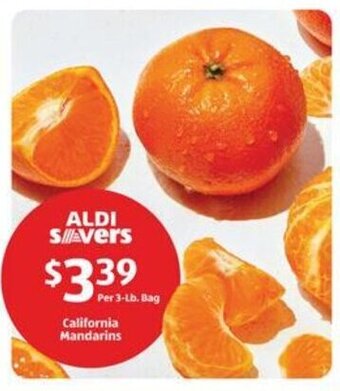 Aldi California Mandarins offer