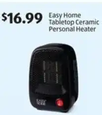 Aldi Easy Home Tabletop Ceramic Personal Heater offer