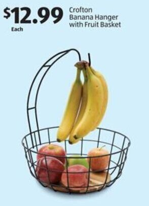 Aldi Crofton Banana Hanger with Fruit Basket offer