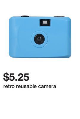 Five Below Retro reusable camera offer