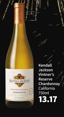 Total Wine Kendall jackson vintner's reserve chardonnay offer