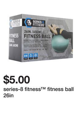 Five Below Series-8 fitness™ fitness ball 26in offer
