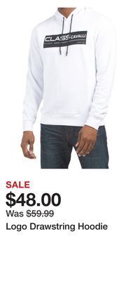 TJ Maxx Logo drawstring hoodie offer