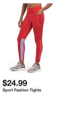 TJ Maxx Sport fashion tights offer
