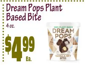 Wild By Nature Dream pops plant based bite offer