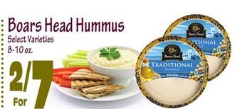 Wild By Nature Boars head hummus offer