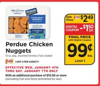 ShopRite Chicken nuggets offer