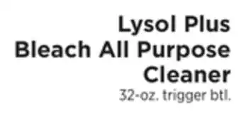 ShopRite Plus bleach all purpose cleaner offer