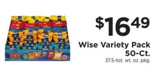 ShopRite Variety pack 50-ct. offer