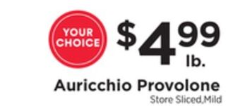 ShopRite Provolone offer