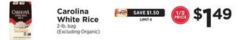 ShopRite White rice offer