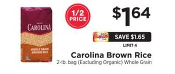 ShopRite Brown rice offer