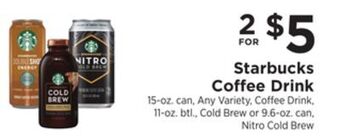 ShopRite Coffee drink offer