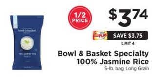 ShopRite Specialty 100% jasmine rice offer