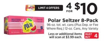 ShopRite Seltzer 8-pack offer
