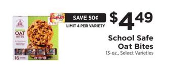 ShopRite Oat bites offer