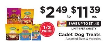 ShopRite Dog treats offer