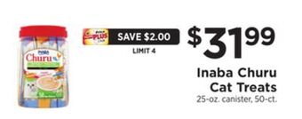 ShopRite Churu cat treats offer