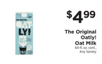 ShopRite Oat milk offer
