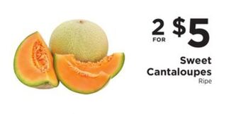ShopRite Sweet cantaloupes offer