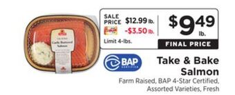 ShopRite Salmon offer