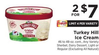 ShopRite Ice cream offer