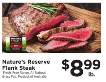 ShopRite Flank steak offer