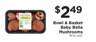 ShopRite Baby bella mushrooms offer