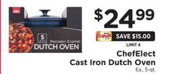 ShopRite Cast iron dutch oven offer