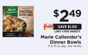 ShopRite Dinner bowls offer