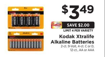 ShopRite Xtralife alkaline batteries offer
