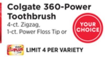 ShopRite 360-power toothbrush offer