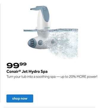 Conair® jet hydro spa