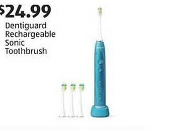 Aldi Dentiguard rechargeable sonic toothbrush offer