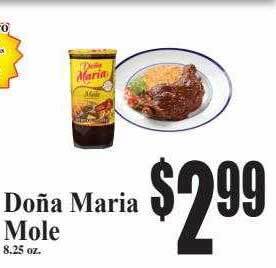 Baja Ranch Doña maria mole offer