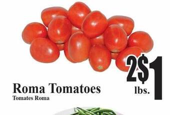 Baja Ranch Roma tomatoes offer
