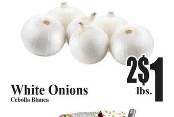 Baja Ranch White onions offer