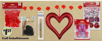 Dollar Tree Craft embellishments offer