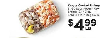 Food 4 Less Kroger cooked shrimp offer