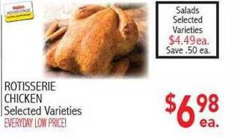 Ingles Markets Rotisserie chicken offer