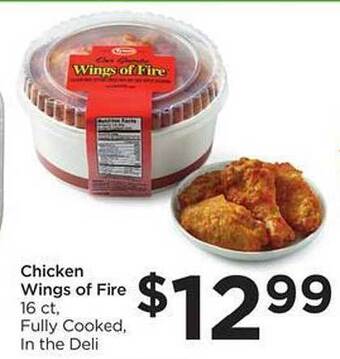 Foods Co Chicken wings of fire offer