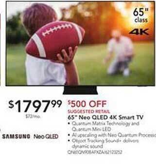 Nebraska Furniture Mart Samsung 65 offer