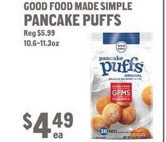 New Seasons Market Good food made simple pancake puffs offer